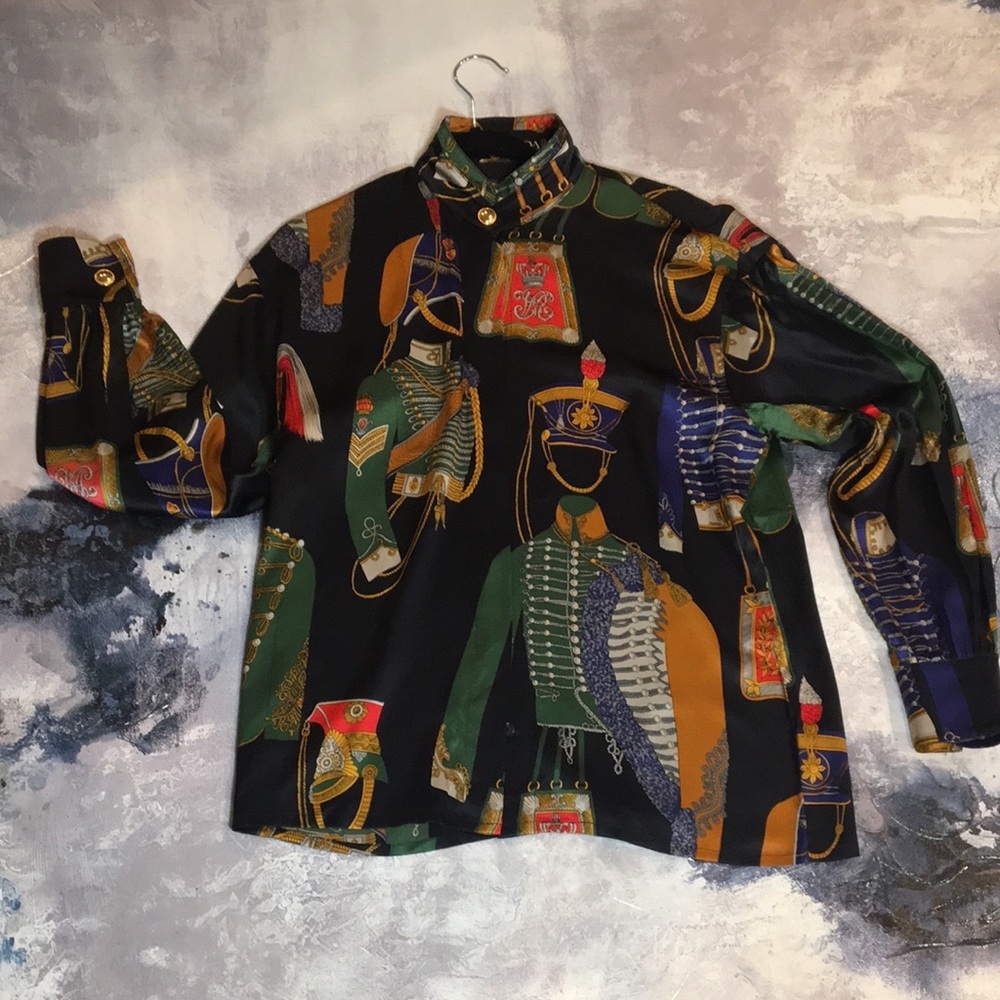 Rare*Vintage 1980s Escada Silk Blouse